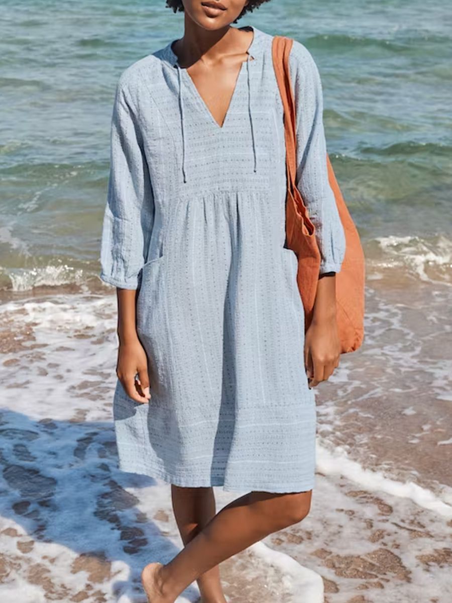 Elegant Dress in linen, Best Value