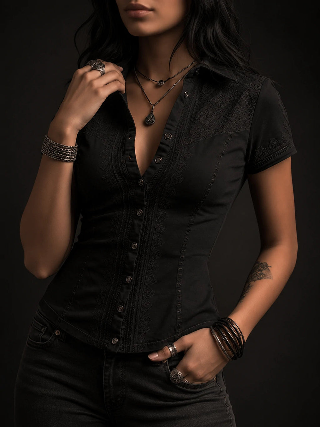 Gothic Shirt – Halloween Trend