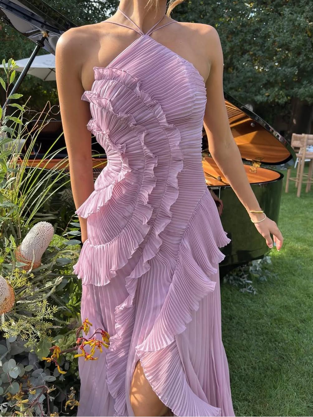 Ocean Whirlpool Maxi Dress