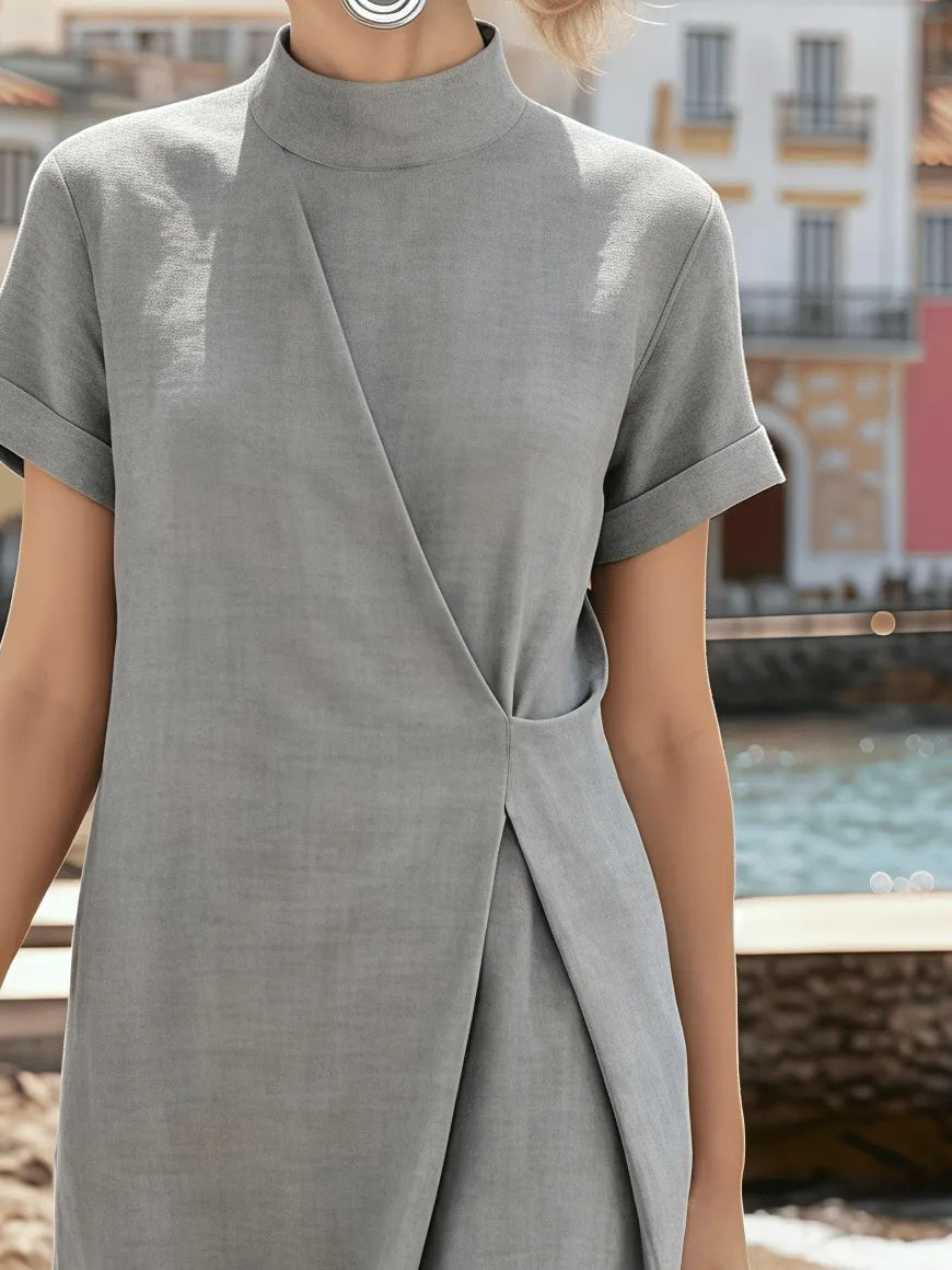 Chic Dress in pleated, Designer Aesthetic