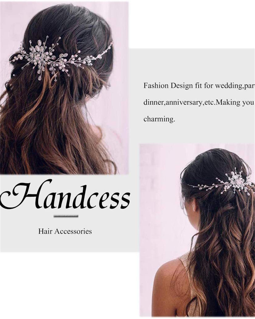 Fashion Bridal Wedding Head Decoration