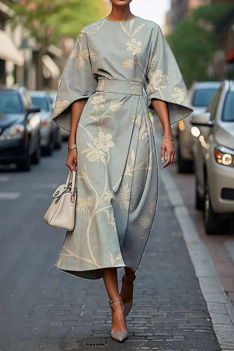 Vintage Midi Dress in premium, Unbeatable Price