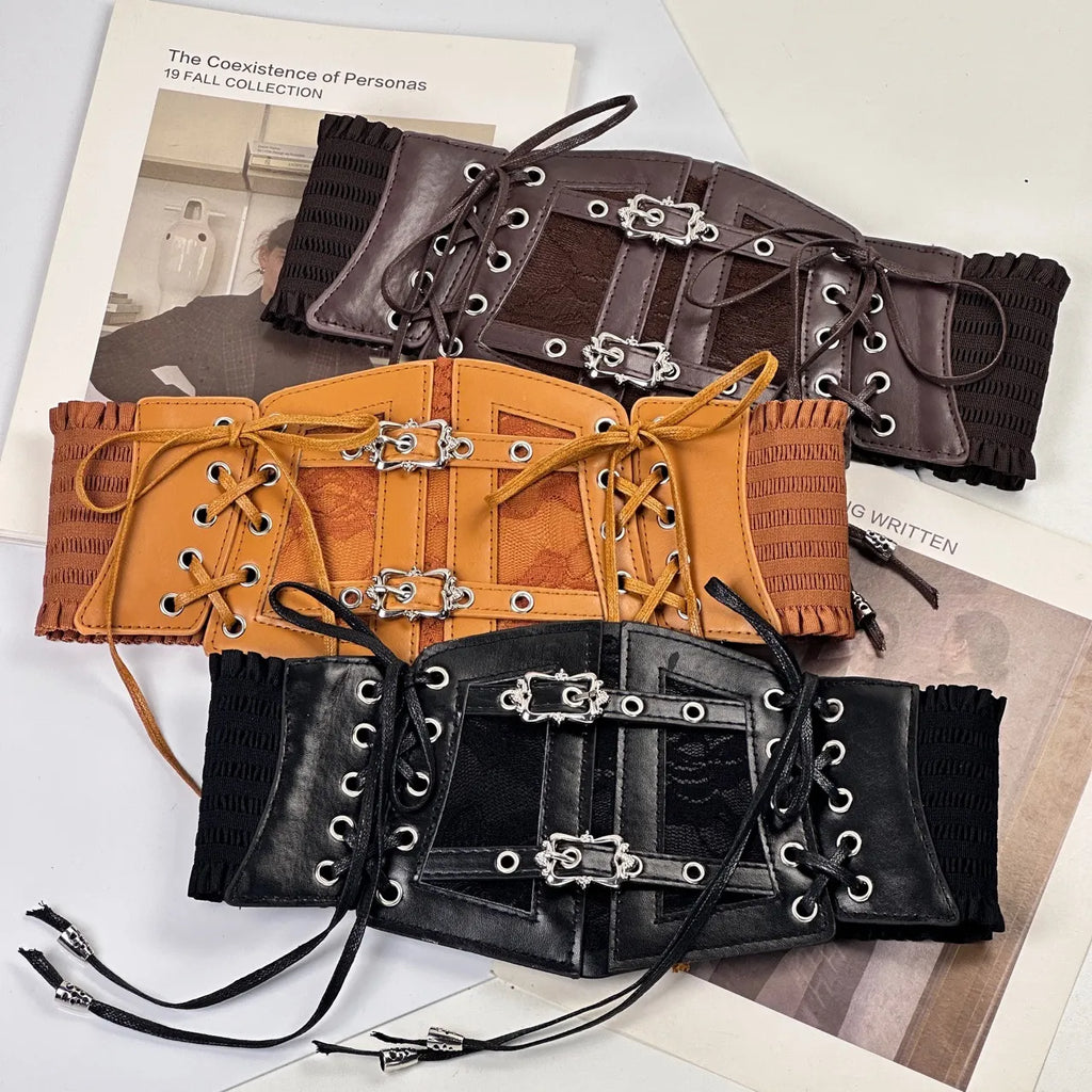 Women's Music Festival Bohemian Style Stylish Adjustable Corset Belts For Versatile Outfits