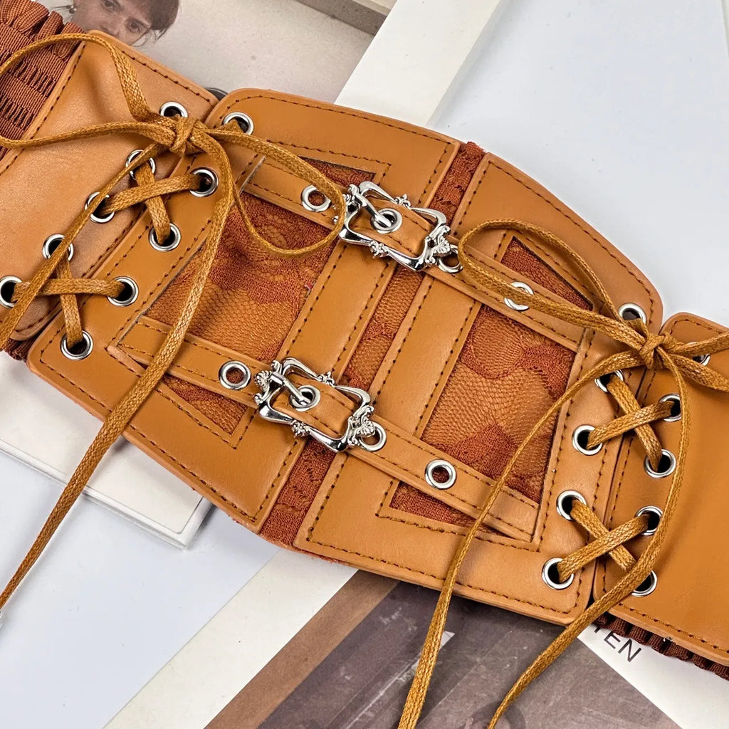 Women's Music Festival Bohemian Style Stylish Adjustable Corset Belts For Versatile Outfits