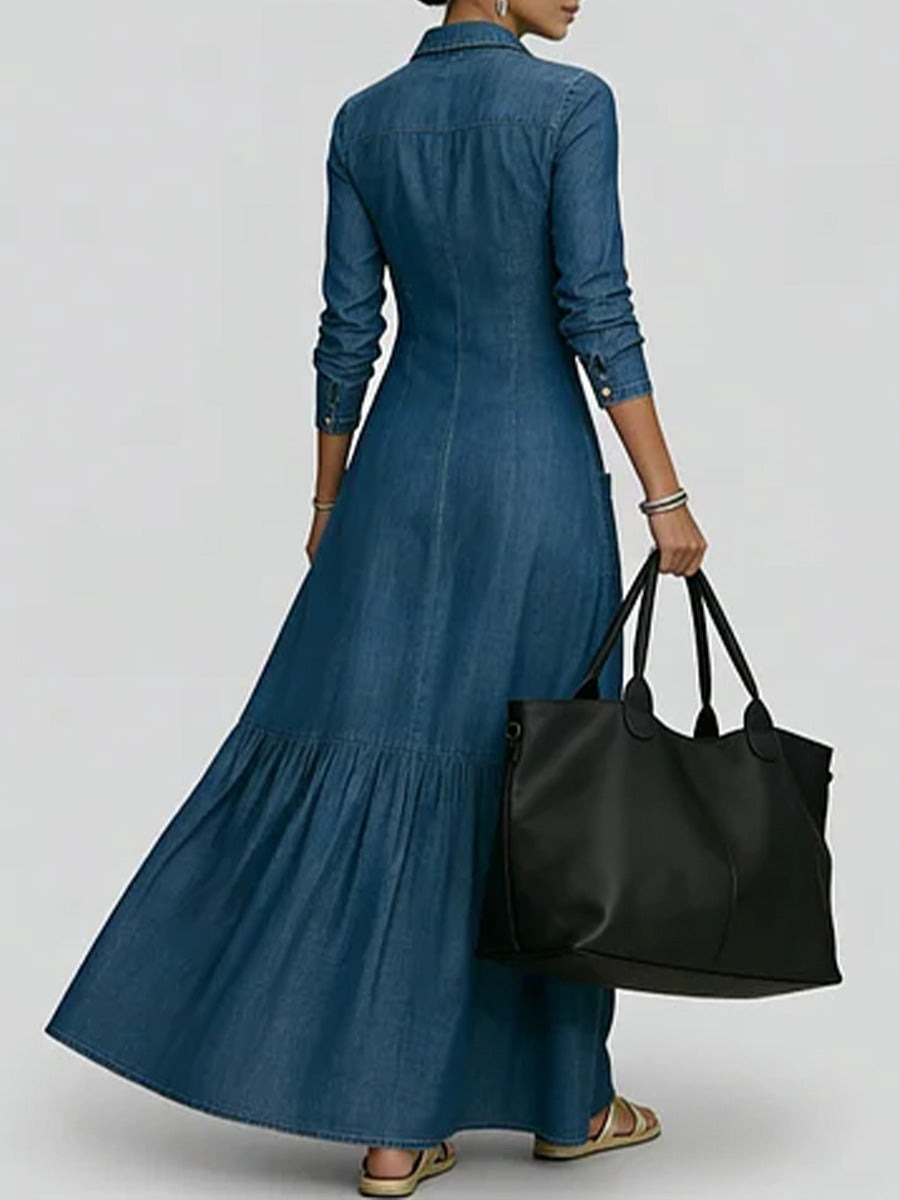 Dress with denim – Affordable Luxury