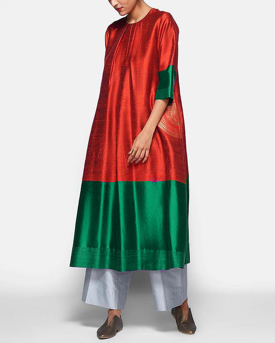Big swing kaftan dress
