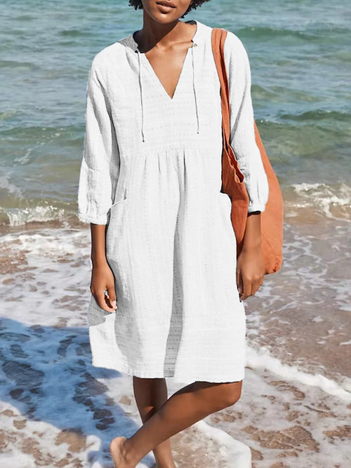 Elegant Dress in linen, Best Value
