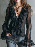 Blouse with lace – Premium Look