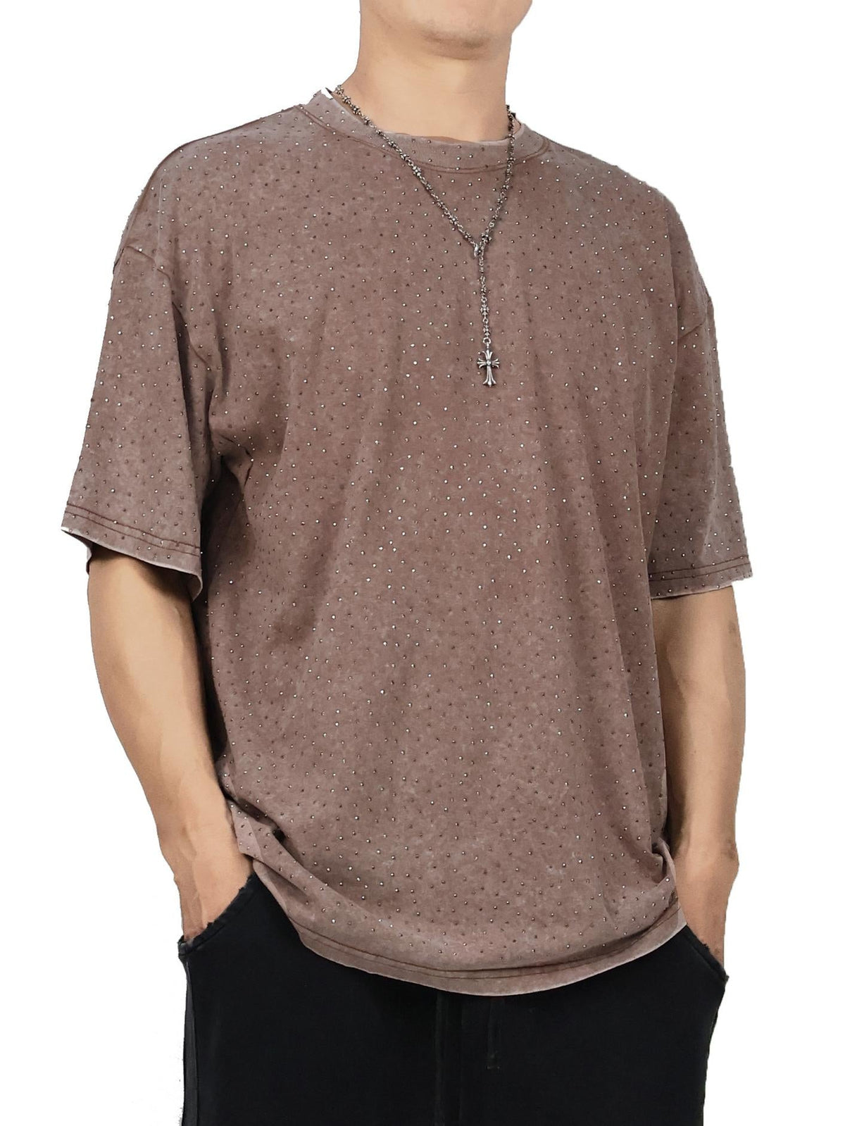 Diamonds Vintage Washed Oversize T-Shirt