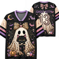 Chaotic Club Preppy Ghost Coquette Ghost Bow Mesh Jersey