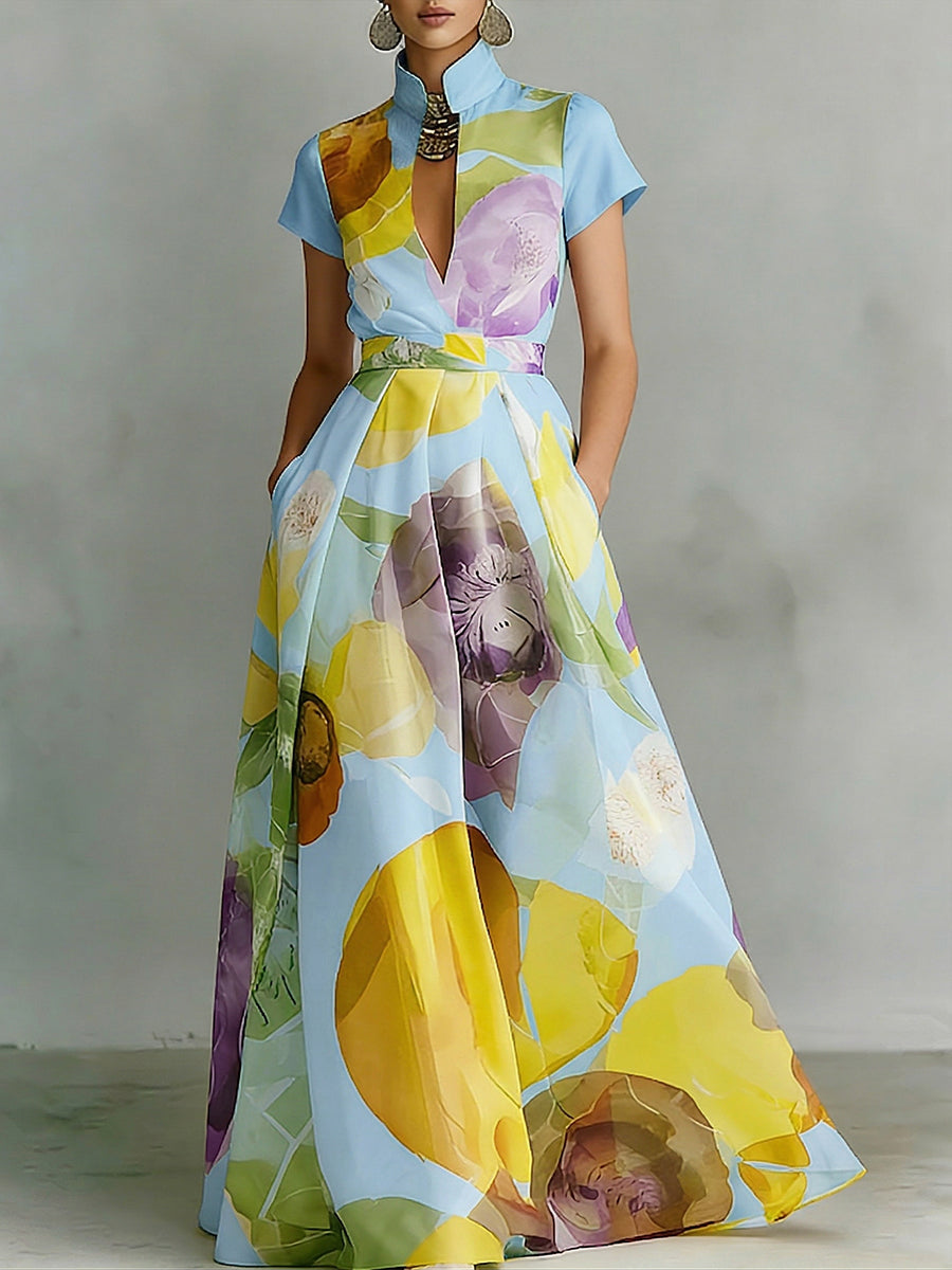 Meet the Elegant Maxi Dress – Premium Look
