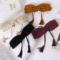 Casual Tassel Bow Girdle