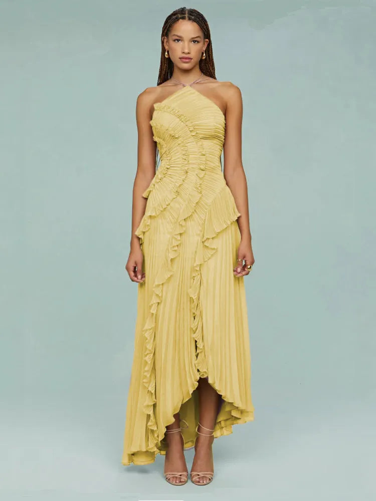 Ocean Whirlpool Maxi Dress
