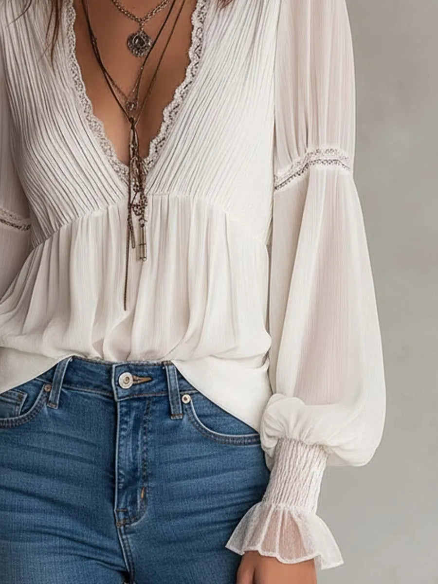 Elevated Blouse – Retro, Budget-Friendly