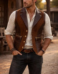 Men's Western-style Sleeveless Vest
