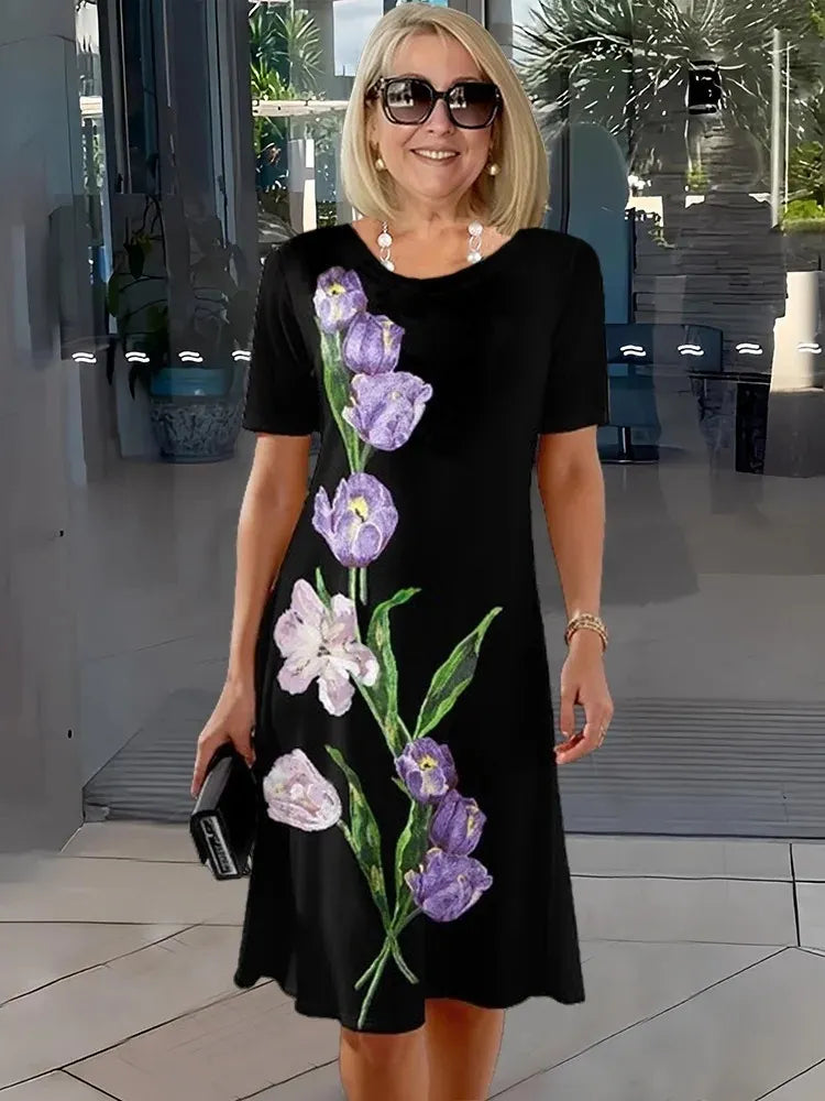 3D Printed Loose Medium Dress