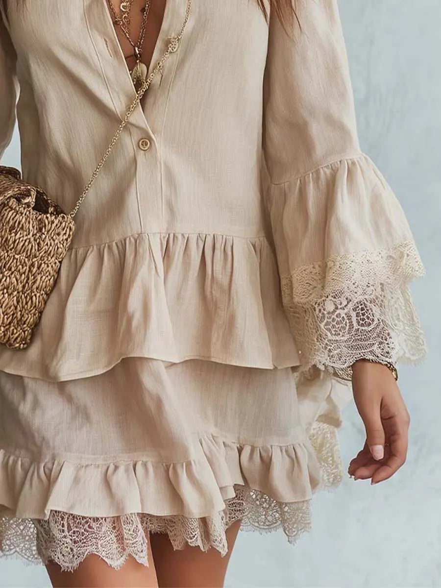 Affordable Luxury: Boho Mini Dress