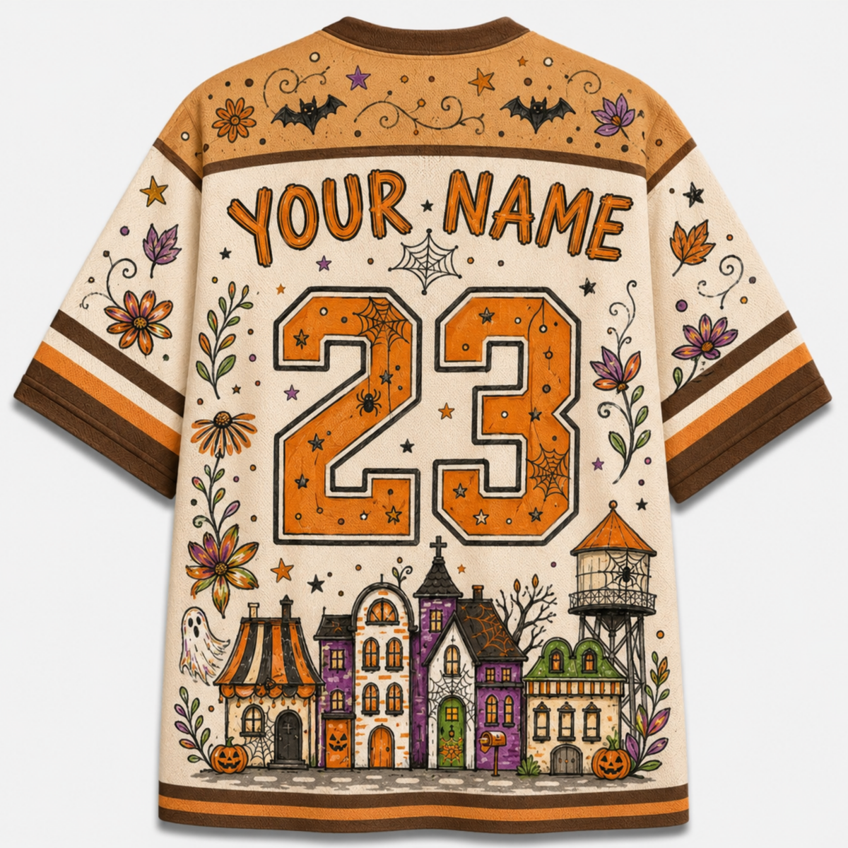 Chaotic Club Custom Spooky In A Small Town Witch Mesh Jersey