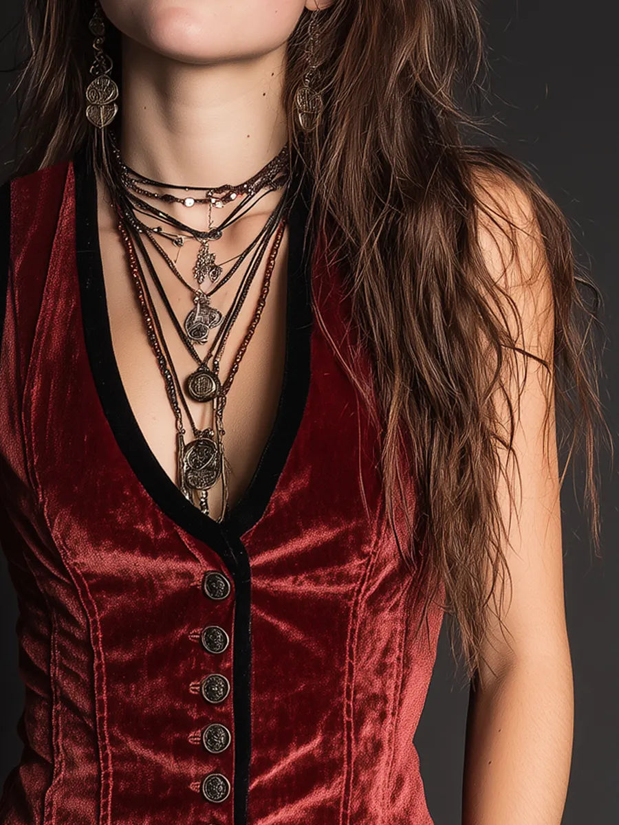 Statement Piece with velvet – Designer Aesthetic
