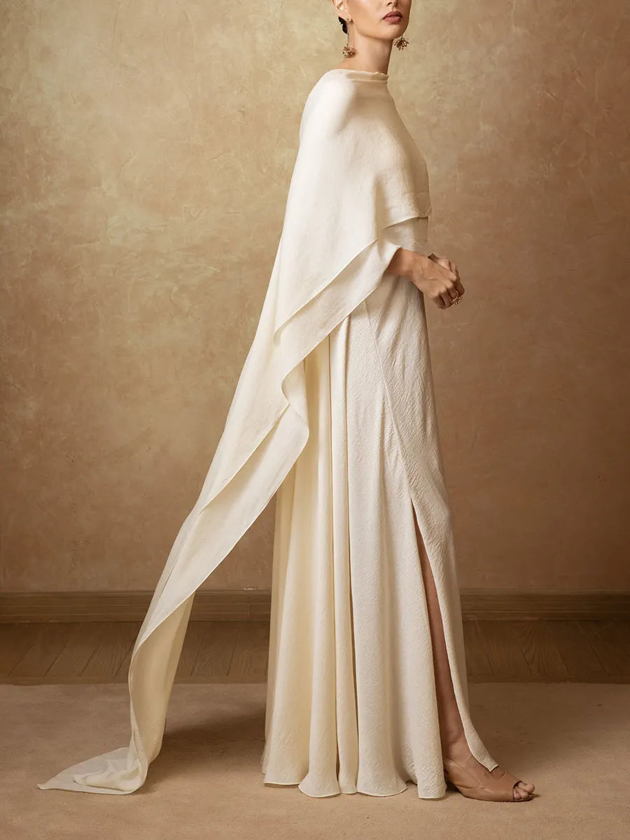 layered Cape Dress