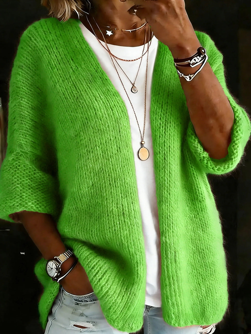 Casual Long Sleeve Sweater Cardigan