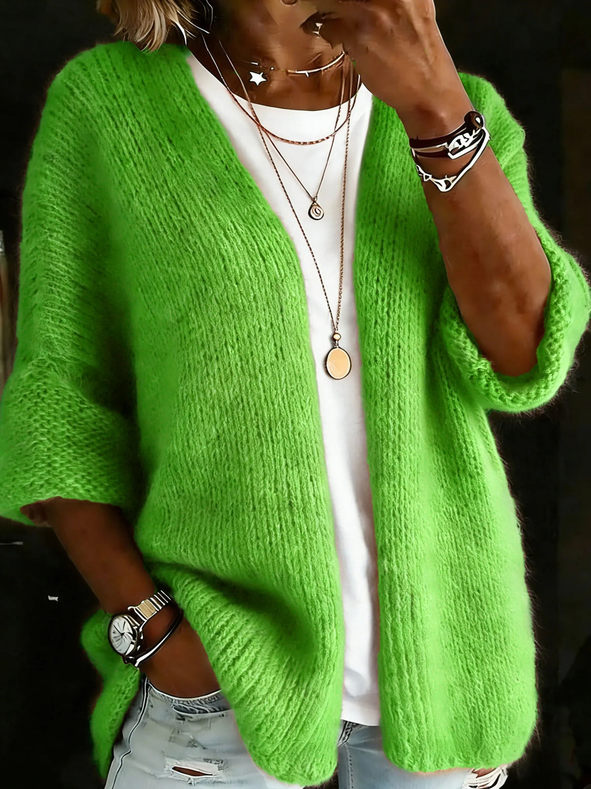Casual Long Sleeve Sweater Cardigan