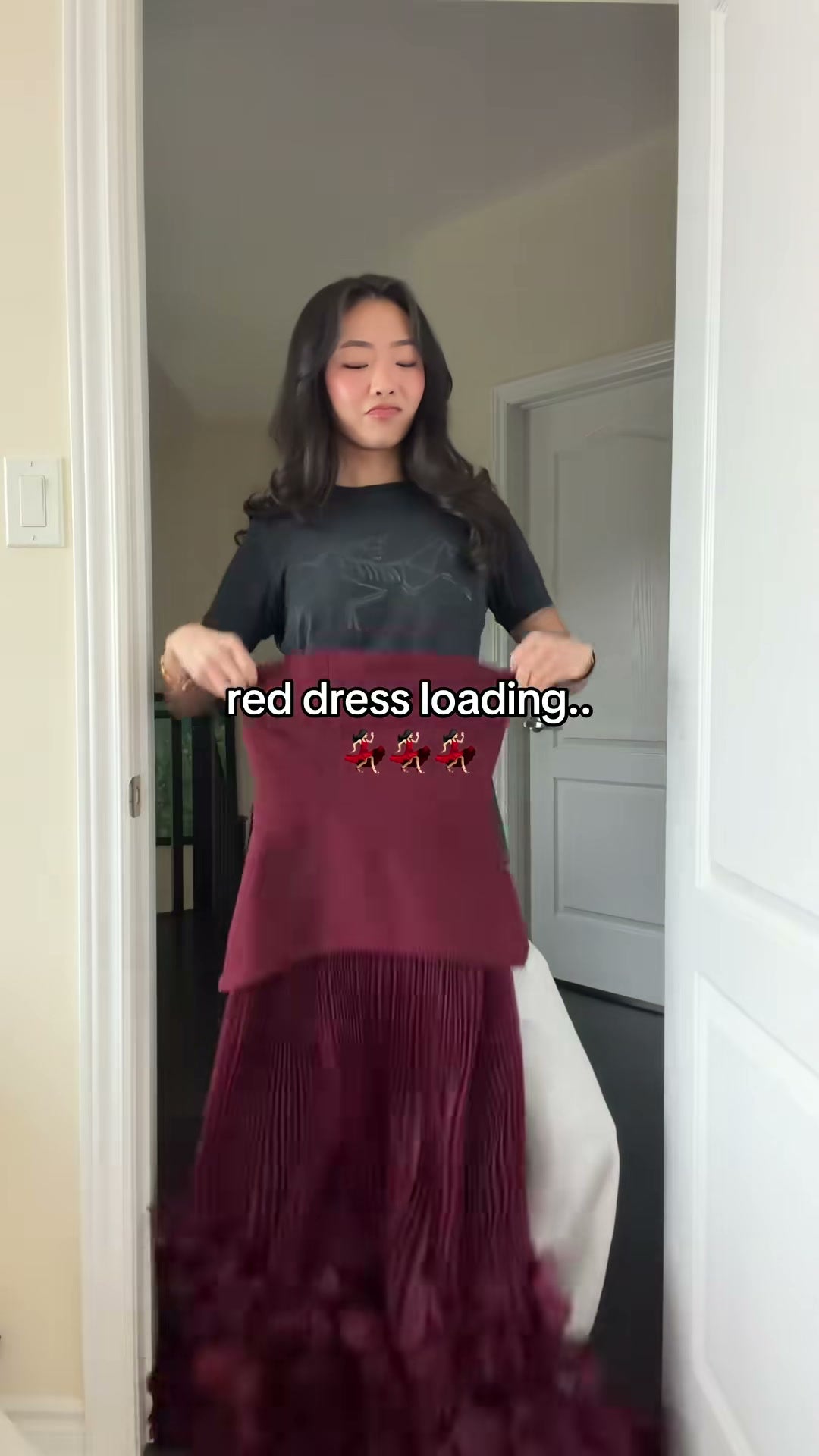 burgundy-strapless-gown-corset-bodice-pleated-maxi-dress-with-ruffle-hem