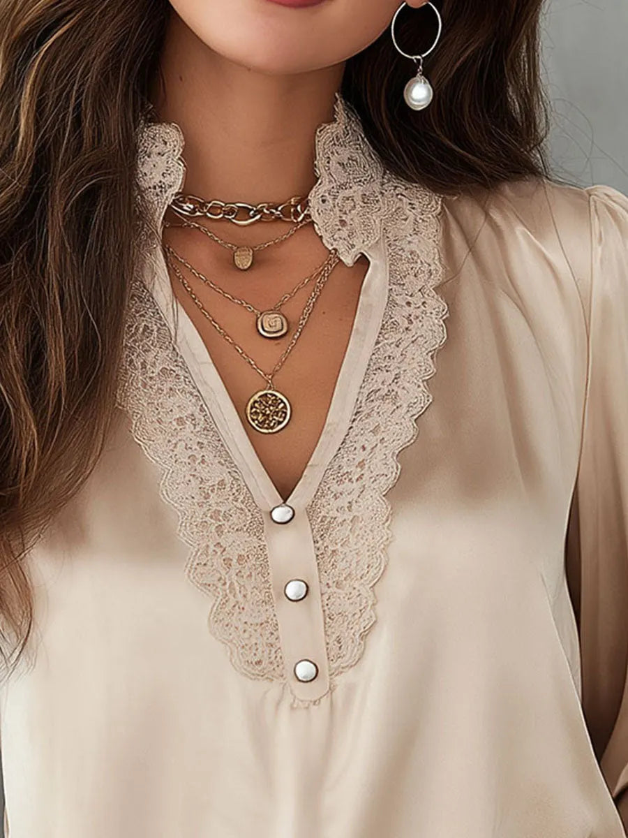 Vintage Blouse in lace, Smart Price