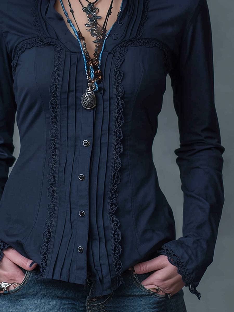 Elevated Blouse – Retro, Everyday Luxury