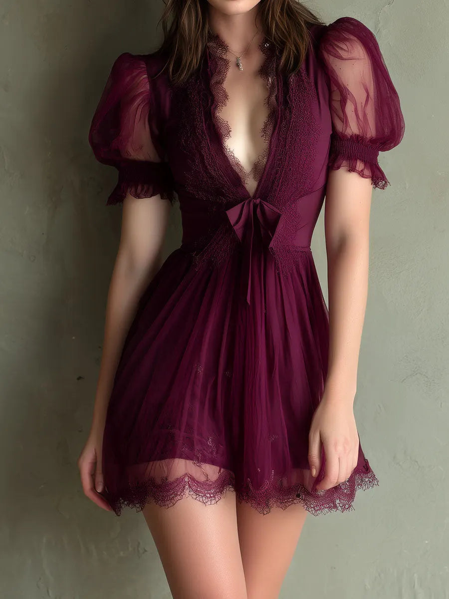 Meet the Romantic Mini Dress – Designer Aesthetic