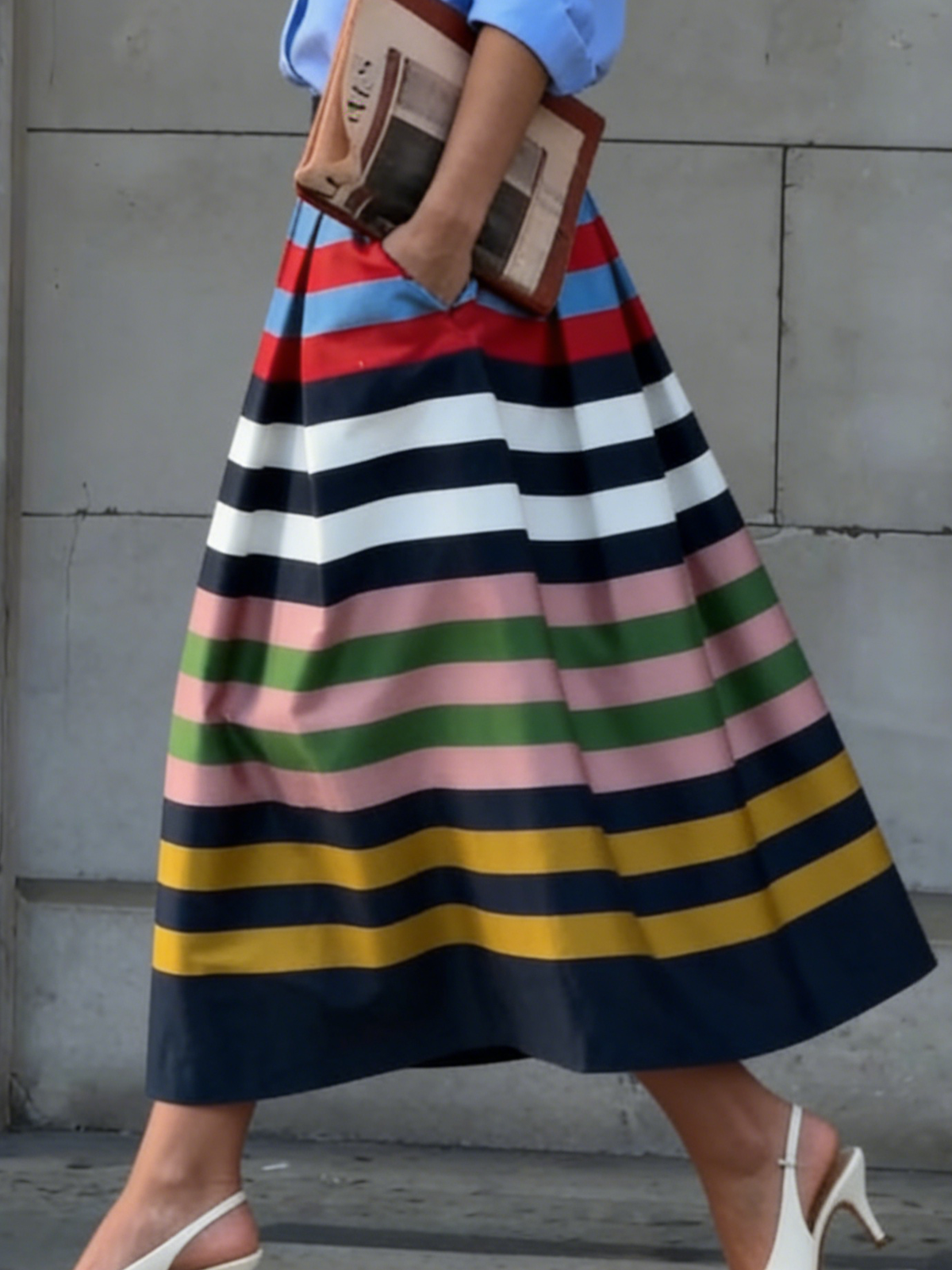 Chic Skirt in pleated, Smart Price