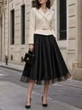 Vintage Cream Tweed Jacket