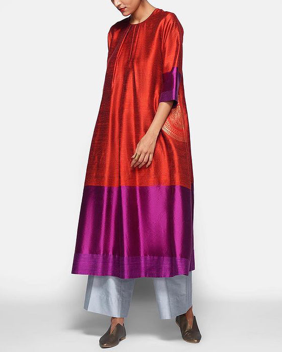 Big swing kaftan dress