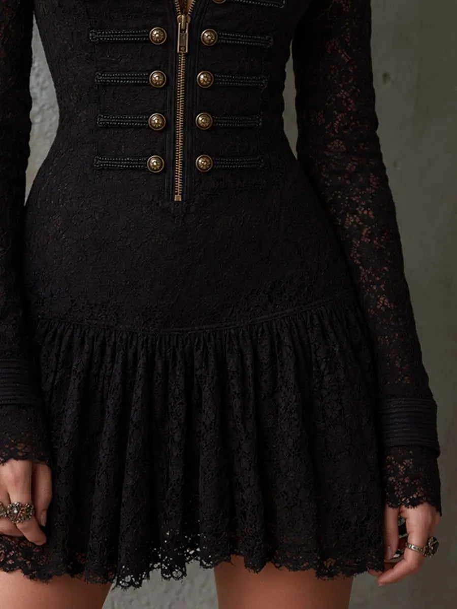 Vintage Mini Dress in lace, Smart Price