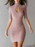 Mini Dress with soft knit – Affordable Luxury