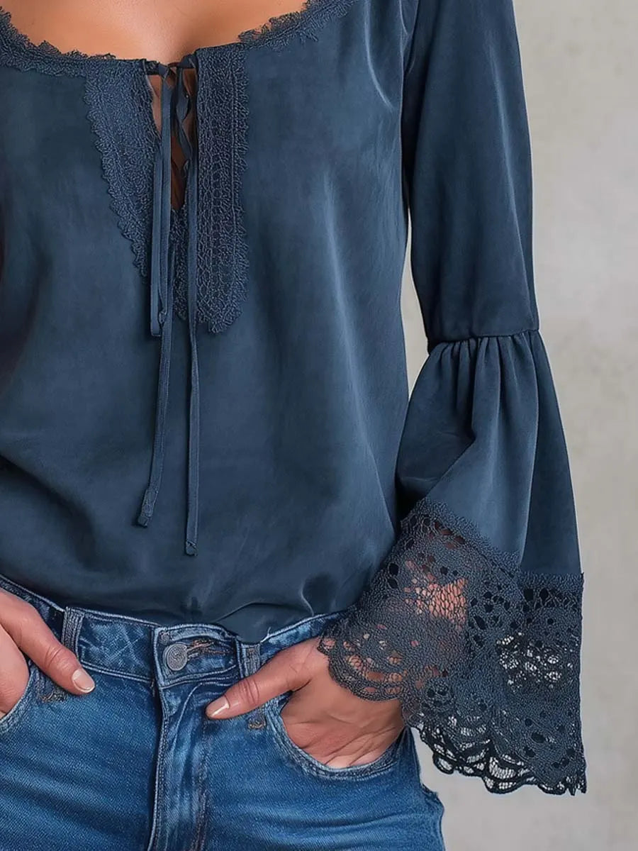 Blouse with lace – Smart Price