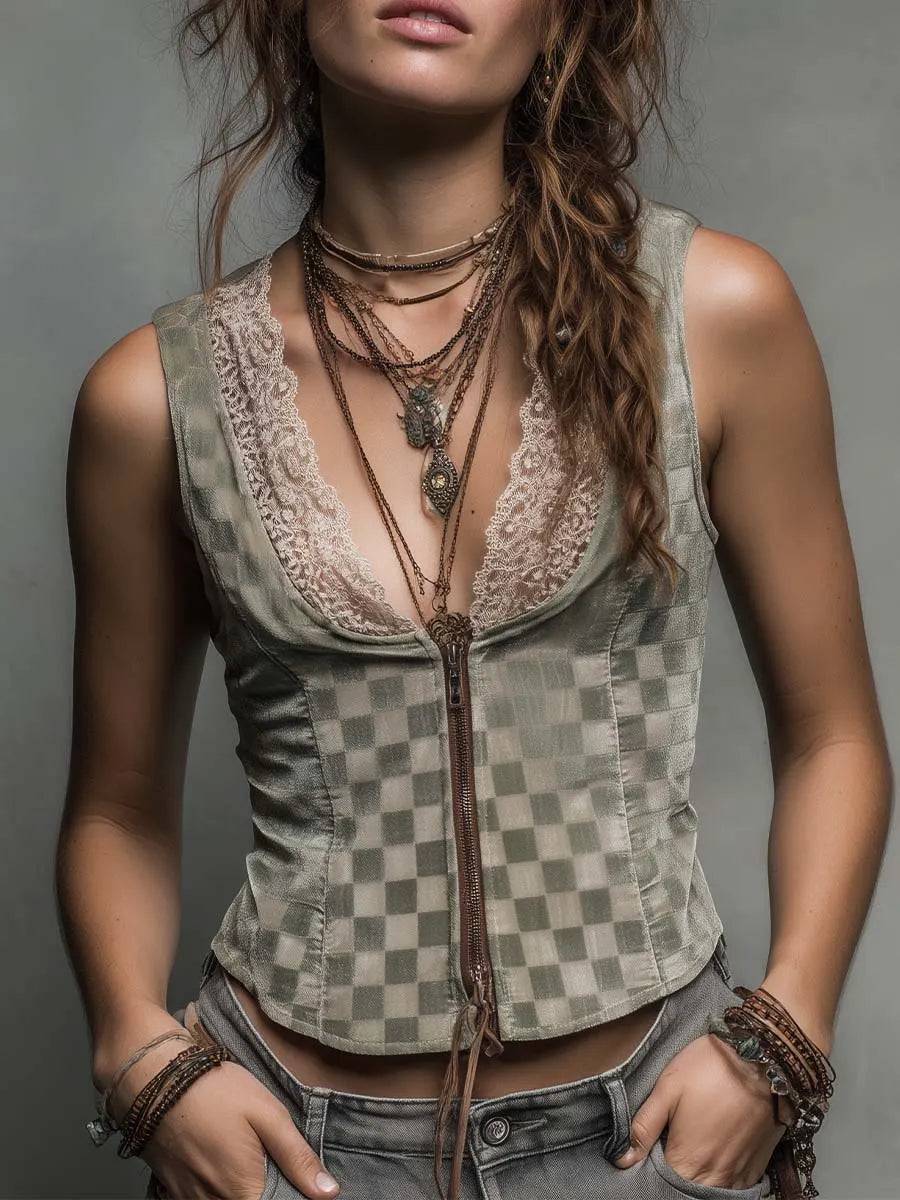 Chic Top in lace, Premium Look