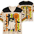 Chaotic Club Cool Snapback Ghost Spooky Squad Halloween Mesh Jersey