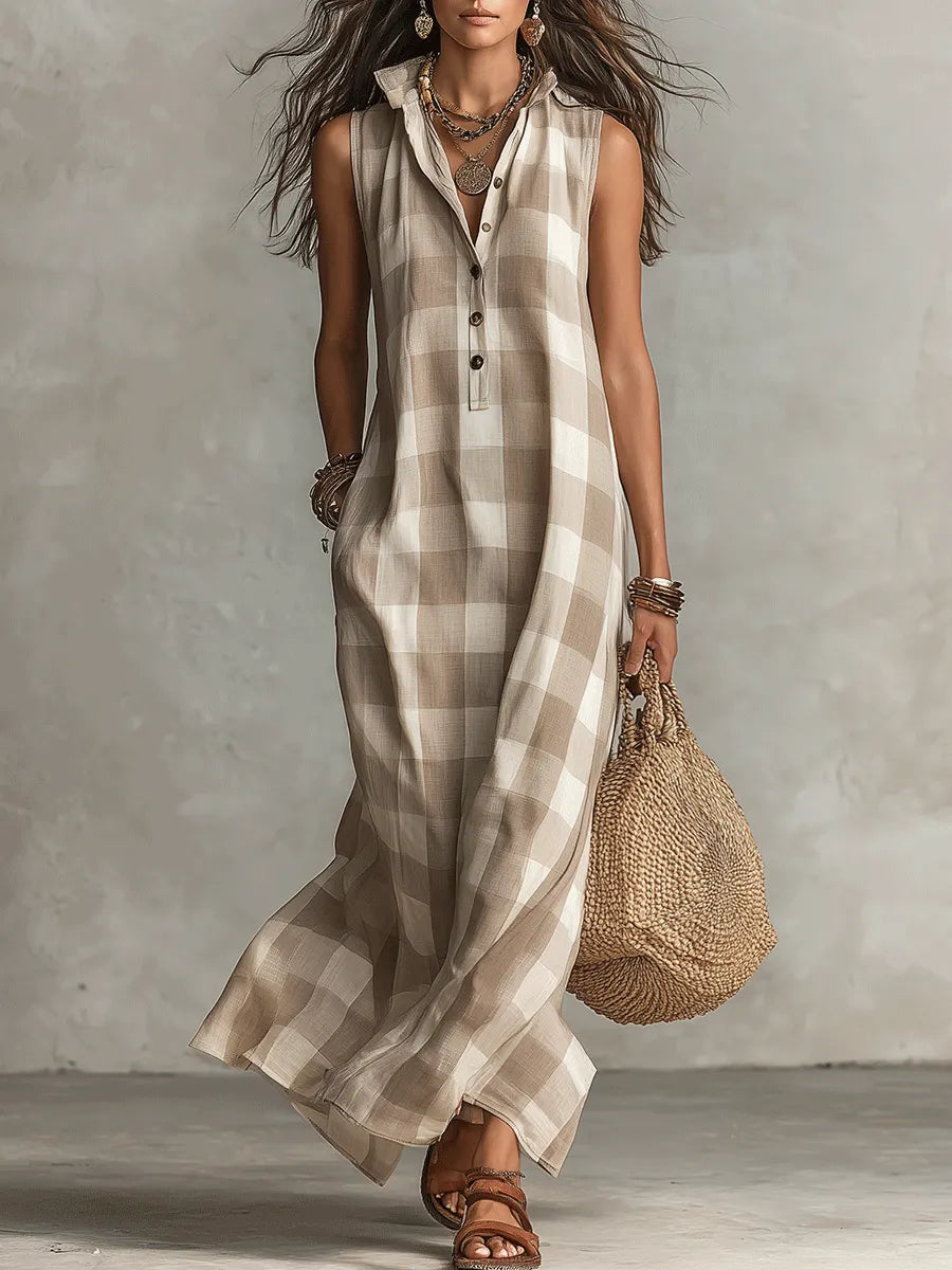 Boho Maxi Dress in premium, Affordable Luxury