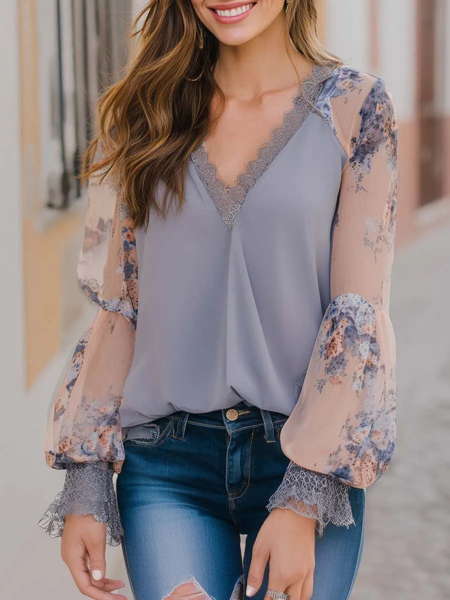 Blouse with chiffon – Smart Price