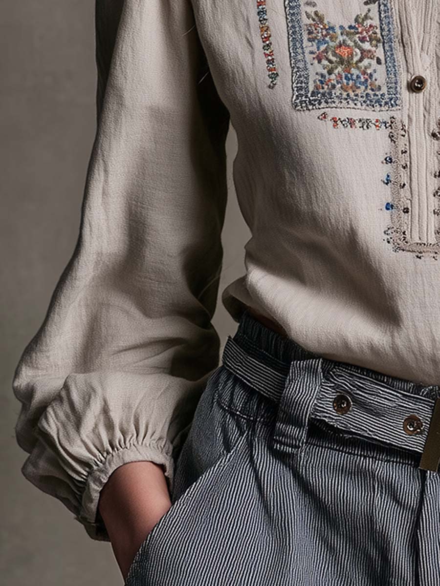 Blouse with linen – Best Value
