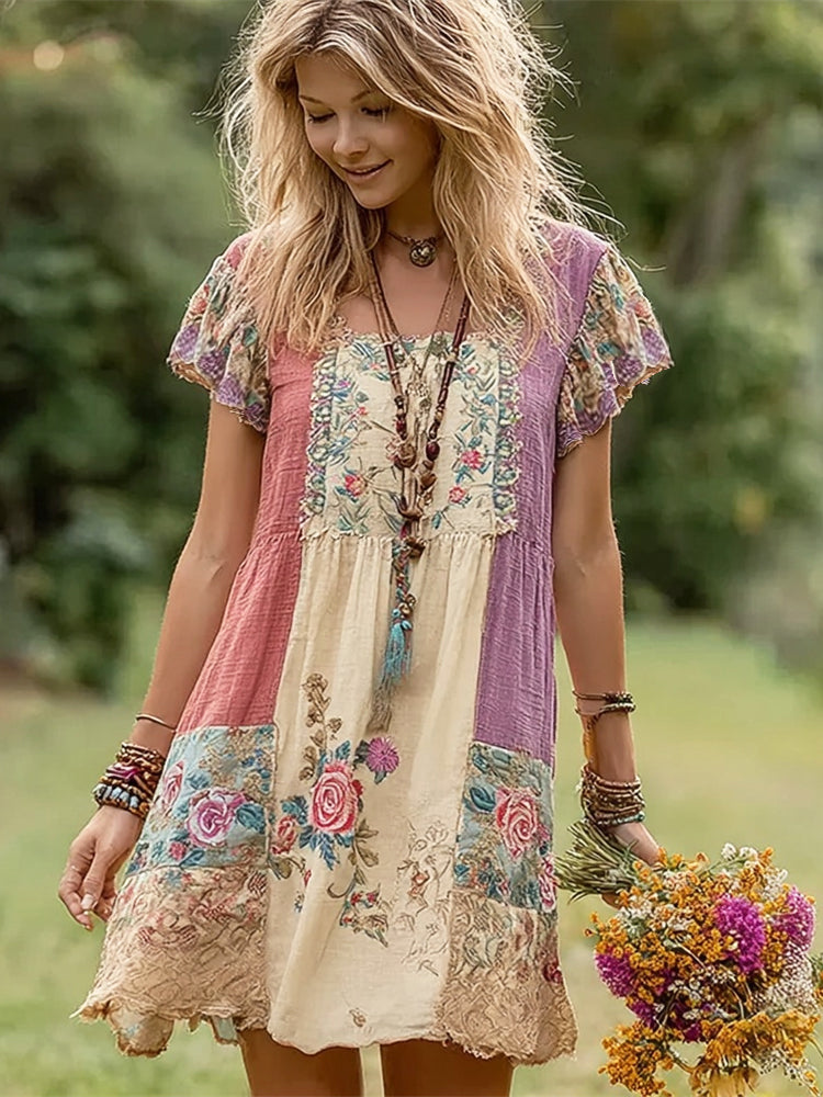 The Boho Mini Dress – Luxe for Less