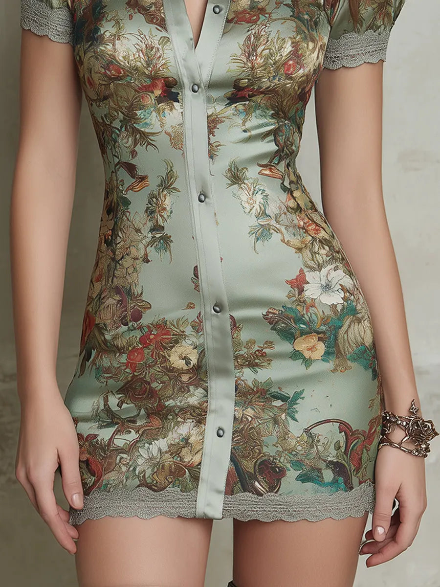 Mini Dress That Flatters – Retro & lace