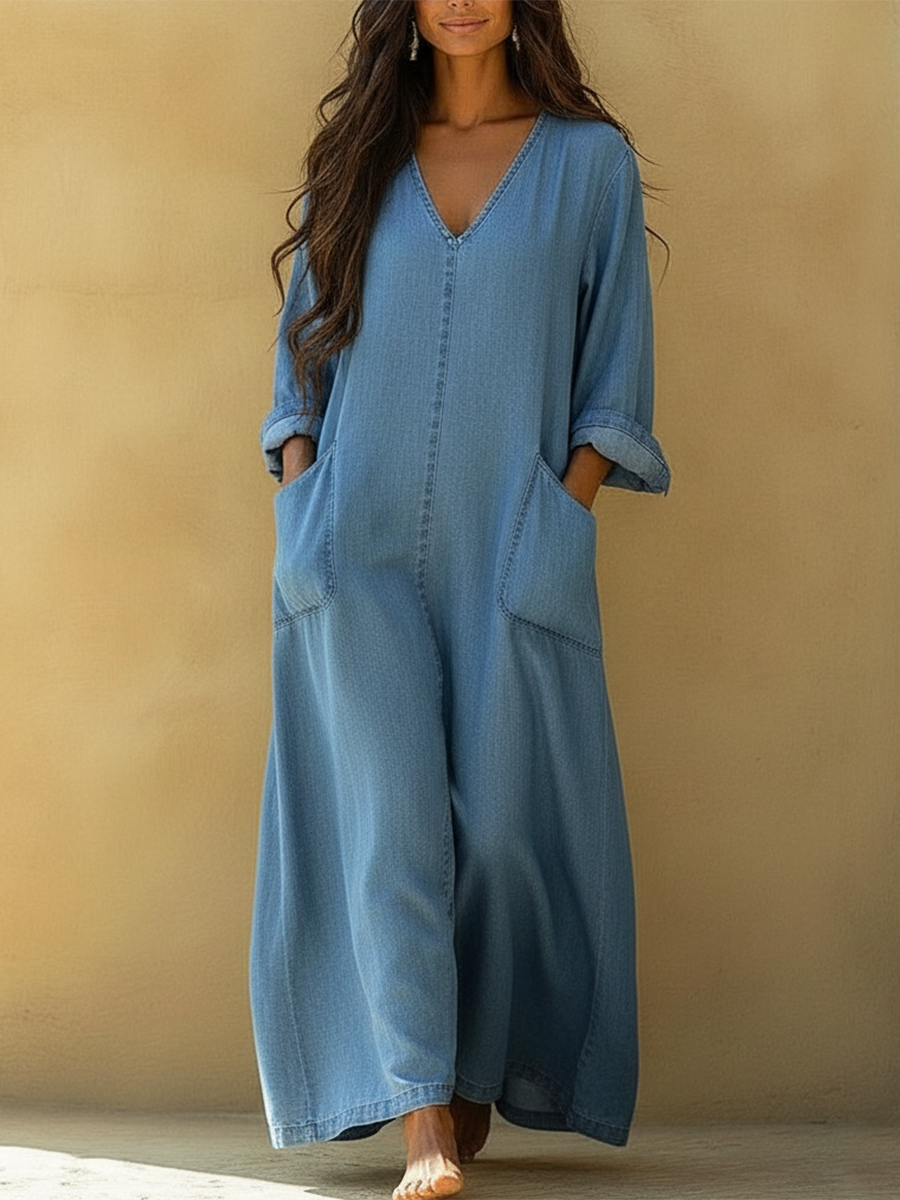 Dress with denim – Smart Price