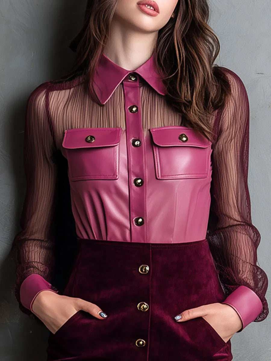 Chic Blouse in soft, Affordable Luxury