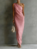 Women's Casual Off-the-shoulder Dress
