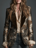 Chic Blazer in velvet, Premium Look