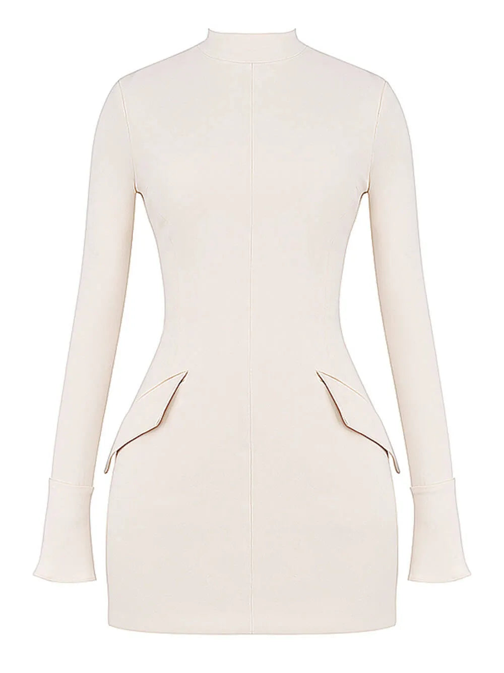 Vintage Cream Mini Dress