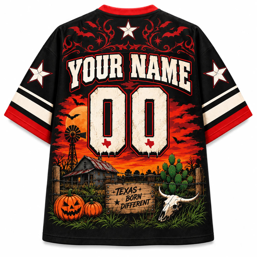 Chaotic Club Custom Chainsaw Halloween Mesh Jersey