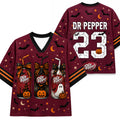 Chaotic Club Spooky Dr Pepper Cans Halloween Mesh Jersey